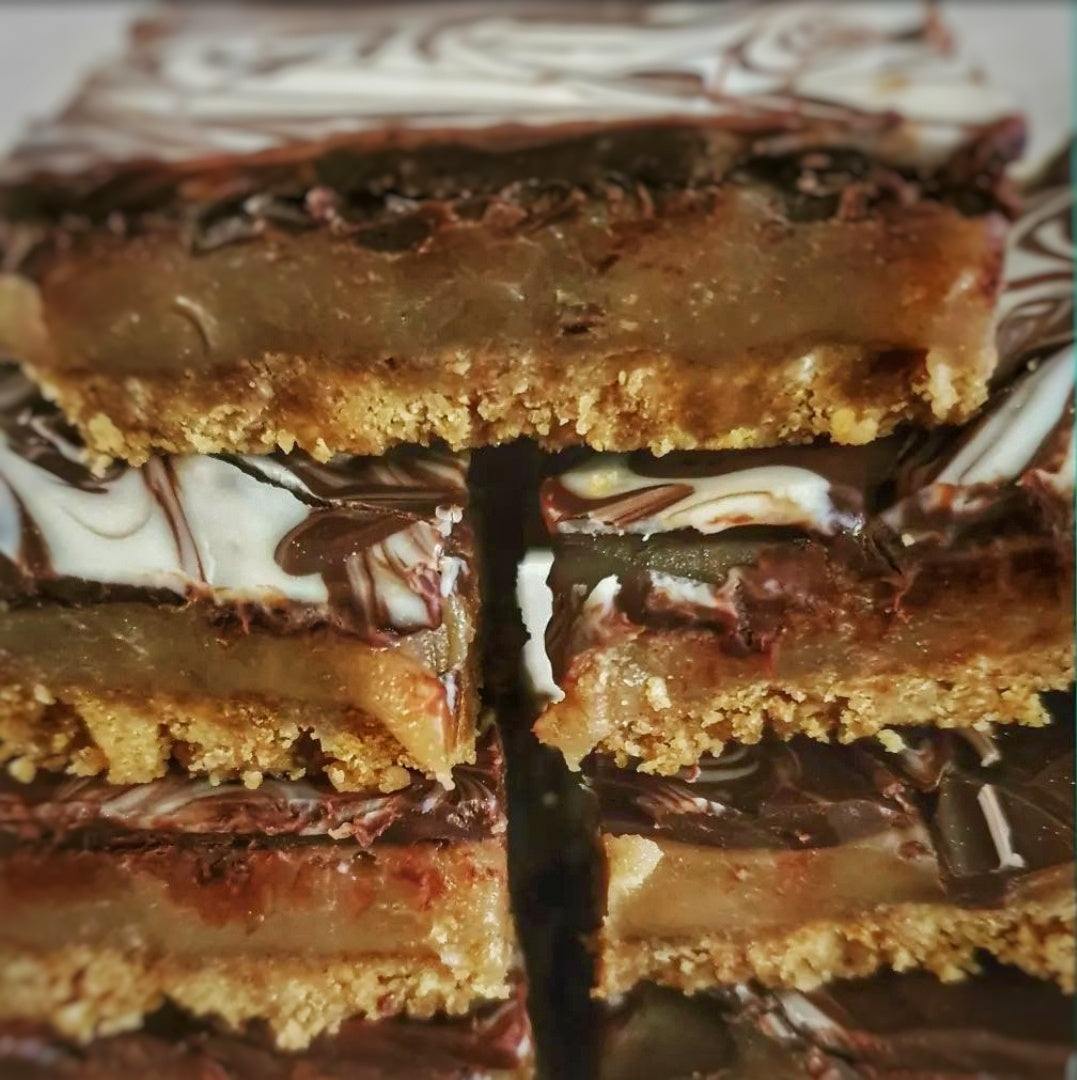 Caramel Ginger Shortbread (GF)